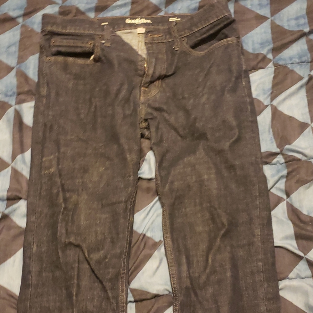 Men blue jeans